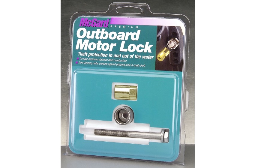 McGard 74049 Marine Single Outboard Motor Lock Set (5/1618 Thread Size