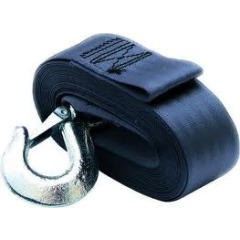 Talamex Trailer Winch Strap with Hook - 50mm x 12m - 76.740.012