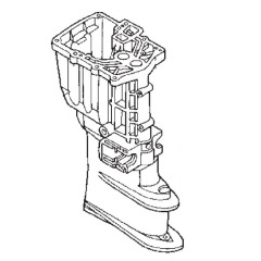 Mercury - DRIVESHAFT Housing Long 25HP 30HP EFI - Quicksilver - 1500-8M0134022