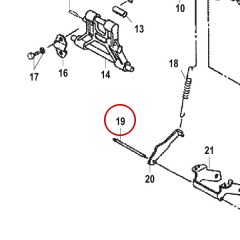 Mercury - ROD Reverse Lock - Quicksilver - 804047