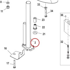 Mercury - Driveshaft Housing Retainer Assembly - Quicksilver - 825220T06