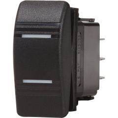 Blue Sea - Contura Switch SPDT Black ON-OFF-ON - PN. 8283