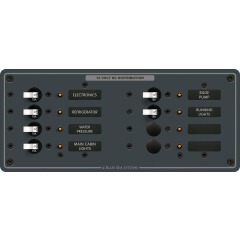 Blue Sea - DC Panel - 8 Position Horizontal - PN. 8385