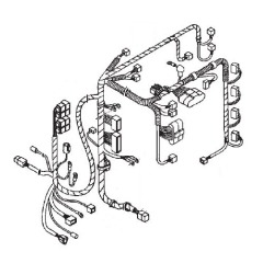 Mercury - HARNESS ASSEMBLY 75HP 80HP 90HP 100HP - Quicksilver - 84-881364A07