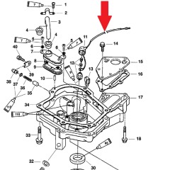 Mercury - LEAD WIRE 4HP - 6HP - Quicksilver - 84-8M0056310