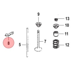 MerCruiser- PUSHROD GUIDE 7.4L - Quicksilver - 845707