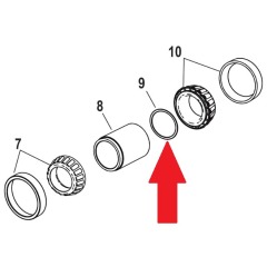 MerCruiser - RING Retaining - Quicksilver - 53-847323