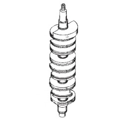 Mercury - CRANKSHAFT ASSEMBLY 175HP - 225HP - Quicksilver - 455-850690T7