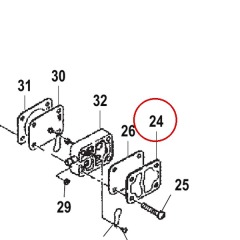 Mercury - Cover (Lower Carburetor) - Quicksilver - 855568