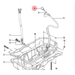 Mercury - DIPSTICK CMD 2.0L ES EI - Quicksilver - 879172015