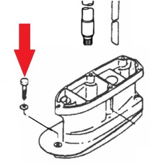 Mercury - BOLT 25HP 30HP EFI 3 CYL- Quicksilver - 10-879194308