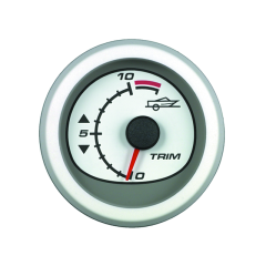 Mercury - SC100 TRIM GAUGE (White) - Quicksilver - 79-879914K11