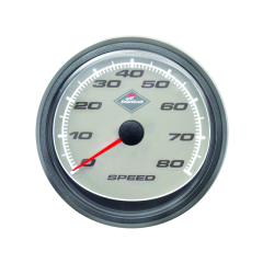 Mercury - SC100 SPEEDOMETER 0-80 MPH (Grey) - Quicksilver - 79-879945K1