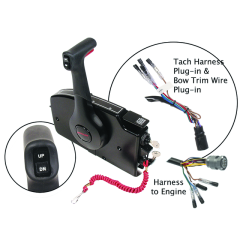 Mercury - REMOTE CONTROL Electric Start - Power Trim - Quicksilver - 881170A10