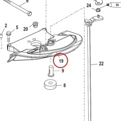 Mercury - Clamp - Quicksilver - 881918T03