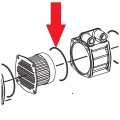 MerCruiser CMD - O-RING 2.8L 4.2L - Quicksilver - 25-896332126