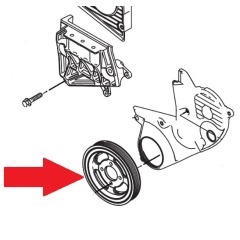 MerCruiser CMD - PULLEY 2.0L - Quicksilver - 898101784