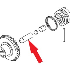 Mercury - GEAR PUSH ROD 10HP - 20HP 4-STROKE CARB - 898103150