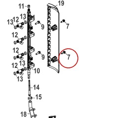 Mercury - Screw - Quicksilver - 8M0005773
