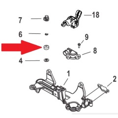 Mercury - ROLLER 75HP - 150HP EFI - Quicksilver - 8M0031453