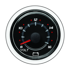  - GAUGE VOLTAGE Black (12 V) - 79-8M0052843