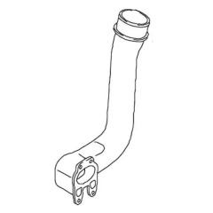 MerCruiser - EXHAUST PIPE ASSEMBLY 2.5L SDI TDI - Quicksilver - 8M0067075