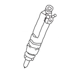 MerCruiser - INJECTOR ASSEMBLY VW - Quicksilver - 8M0067433