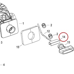 Mercury - Recoil Starter Anchor - Quicksilver - 8M0084137