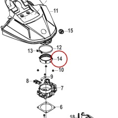 Mercury - Inlet Seal - Quicksilver - 8M0142556