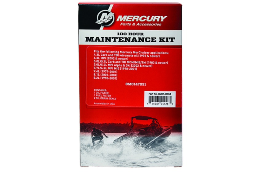 MerCruiser MAINTENANCE KIT GM V6 V8 (100 Hours) Quicksilver