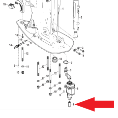 Mercury - SHAFT Coupling 4.6L - Quicksilver - 8M0147857