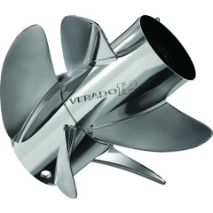 Mercury - V12 26 Pitch Left-Hand 4-Blade Propeller - Quicksilver - 48-8M0166983