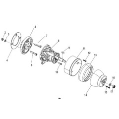 Mercury - HELM TILT MECHANISM - Quicksilver - 8M6003708