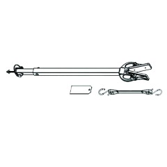 Mercury - Transom Brace - Quicksilver - 8M6012651