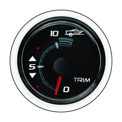 Mercury - TRIM GAUGE-BLACK - Quicksilver - 79-8M0052849