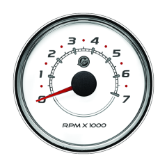 Mercury - SC1000 TACHOMETER 7000 RPM WHITE - Quicksilver - 79-8M0052875