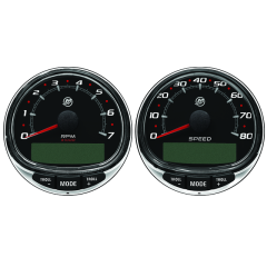 Mercury - SC1000 TACH SPEED 80 MPH BLACK (Single Engine) - Quicksilver - 79-8M0185894