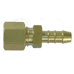 Talamex - STRAIGHT JOINT BRASS 8MM COMPRESSION X 8MM HOSE CONNECTION - 90.500.562