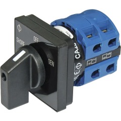 Blue Sea - AC Rotary Switch - OFF + 2 Positions 120V / 240V AC 30A - PN. 9009