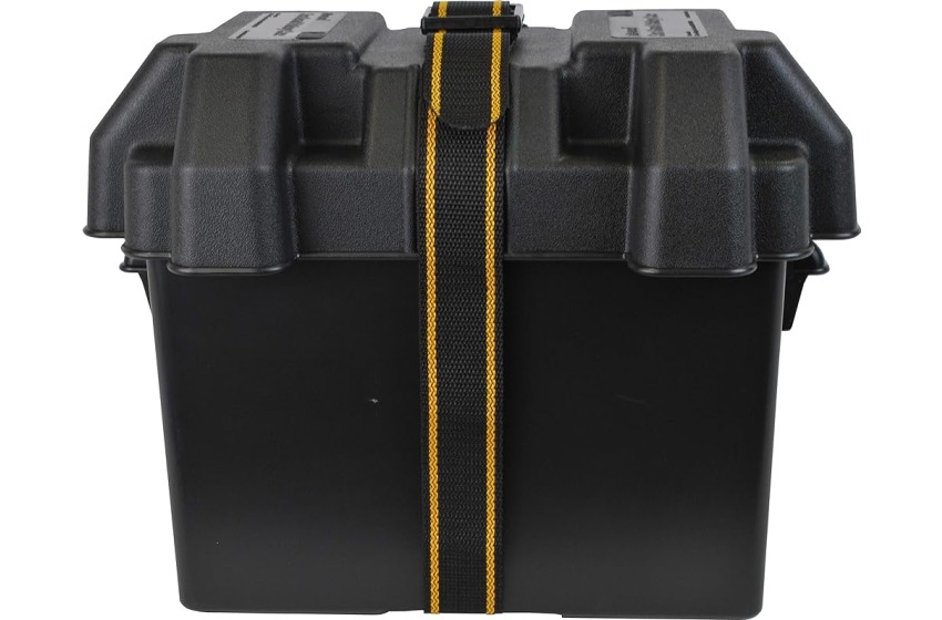 attwood BOX BATTERY BLACK 24M VENTED 90651 Battery Equipment Bottom Line Isle of Man