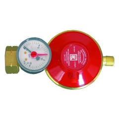 Talamex - REGULATOR SHELL/COMBI 30MBAR GAUGE WITH ¼