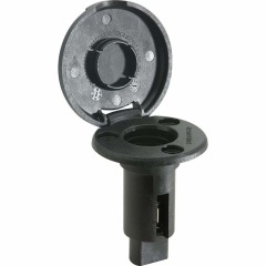 attwood - ROUND Nav Light BASE BLACK 2 PIN - 910R2PB-7