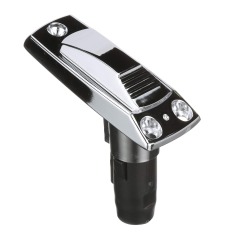 attwood - Rectangle 2-Pin Nav Light Base for 12° Angled Pole - 911339-7