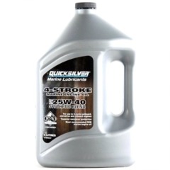 Quicksilver Synthetic 4 Stroke Outboard Oil 25W40 4L - Outboard & Inboard - 92-8M0086227