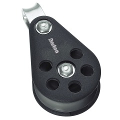 Barton Marine Size 7 Single Fixed Eye Block - 70mm - Plain bearing - N07110