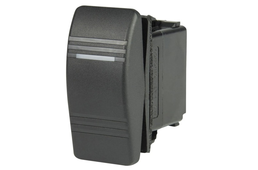 BEP - SWITCH CONTURA ON-OFF-(ON) Double Pole 12/24V 1/4