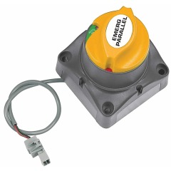 BEP - BATTERY SWITCH DUAL OPER. Volt sensitive Switch & Emerg. Parallel ON/OFF 12v - 701-MDVS