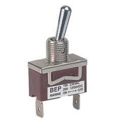 BEP - SWITCH TOGGLE (ON)-OFF-(ON) Single Pole 12V 10A - SW-32120