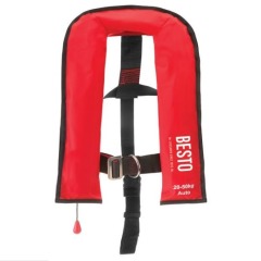 Besto Junior Auto/Manual Inflatable Lifevest 100N Red (20 - 40Kg) - 20.427.550
