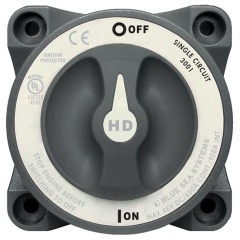 Blue Sea HD Battery Switch On/Off AFD 600A - Grey - 3001
